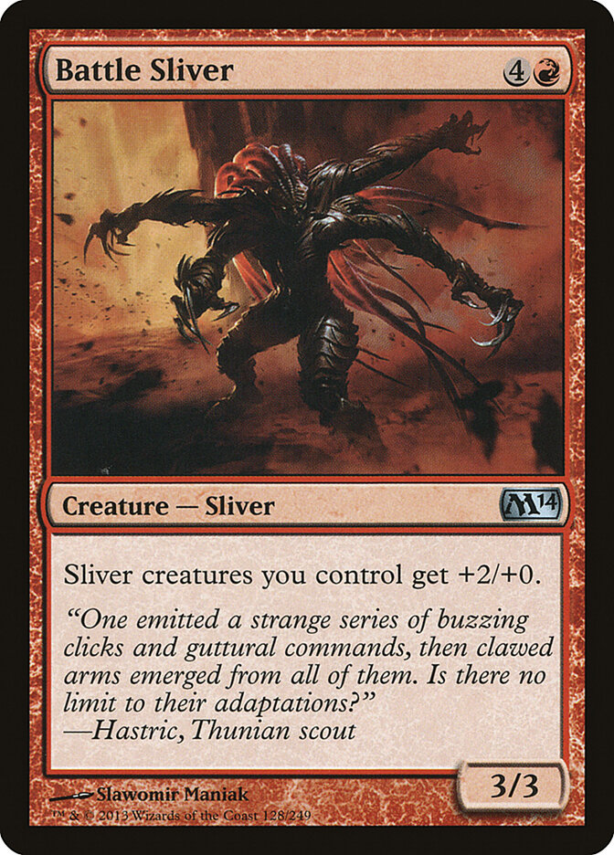 Battle Sliver card front