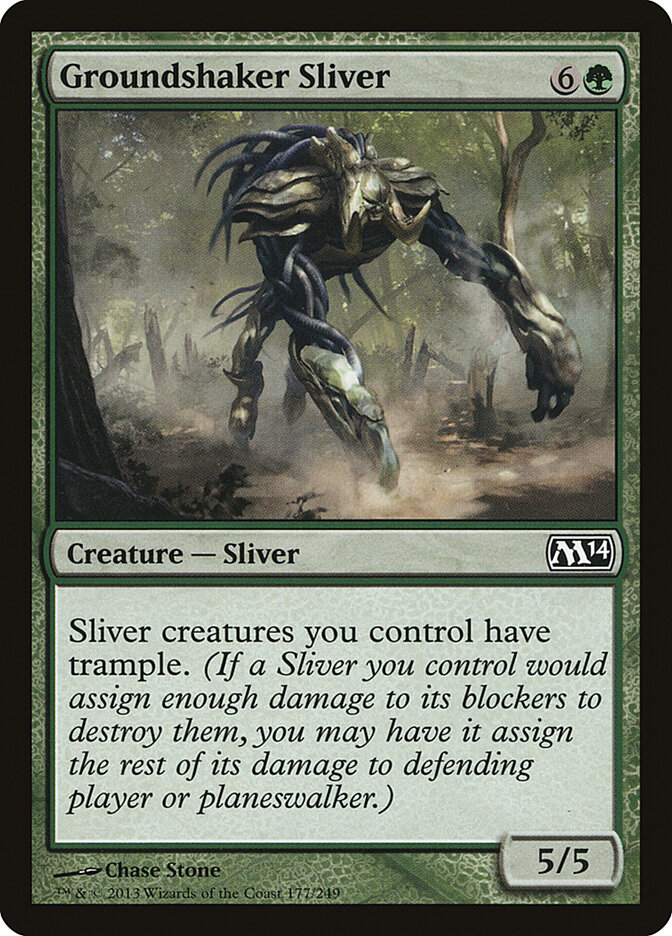Groundshaker Sliver card front