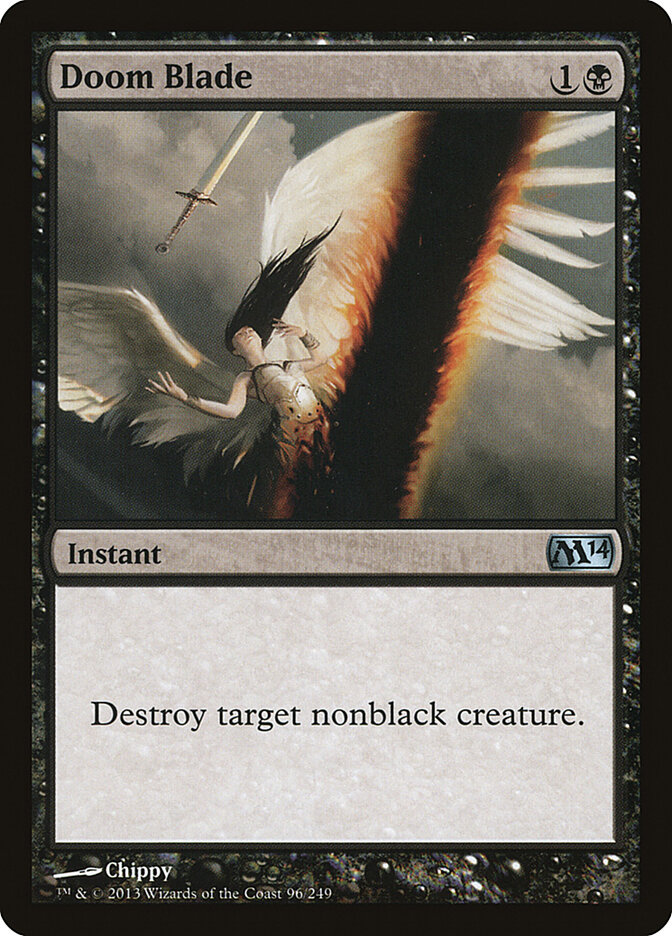 Doom Blade card front