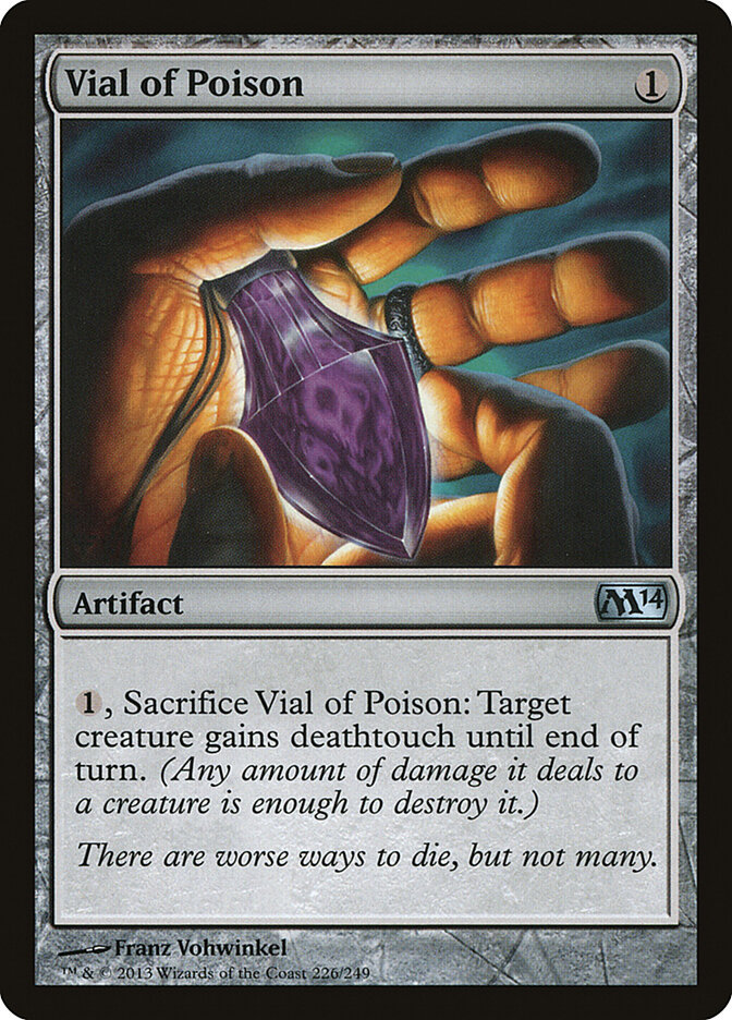 Vial of Poison card front