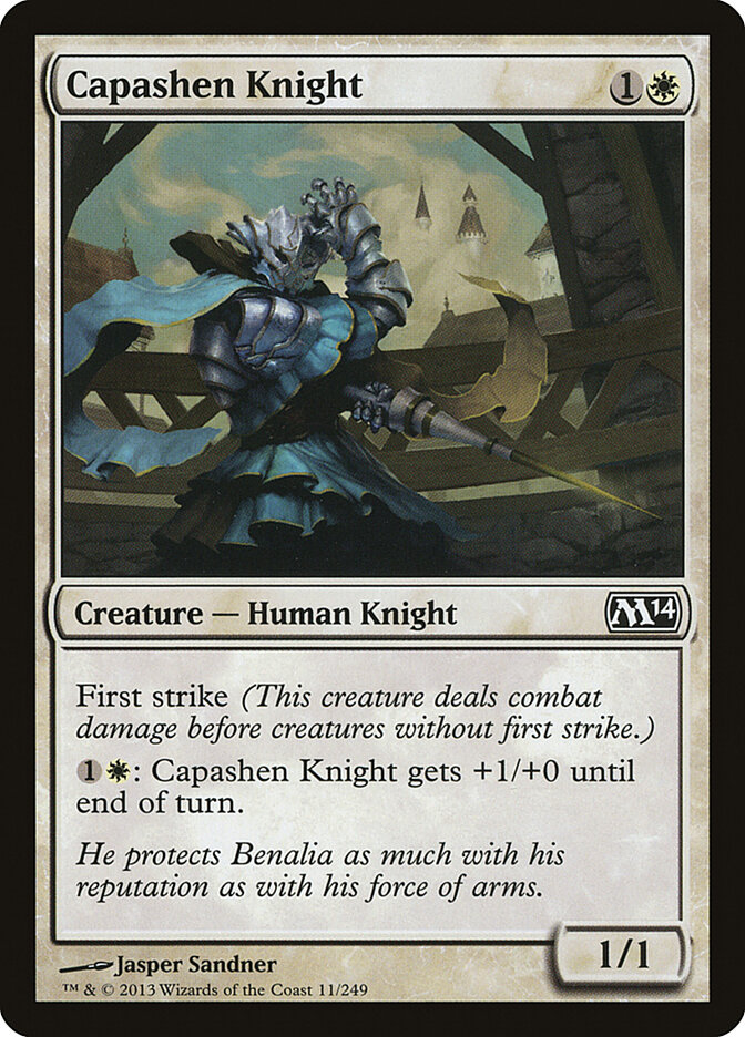 Capashen Knight card front