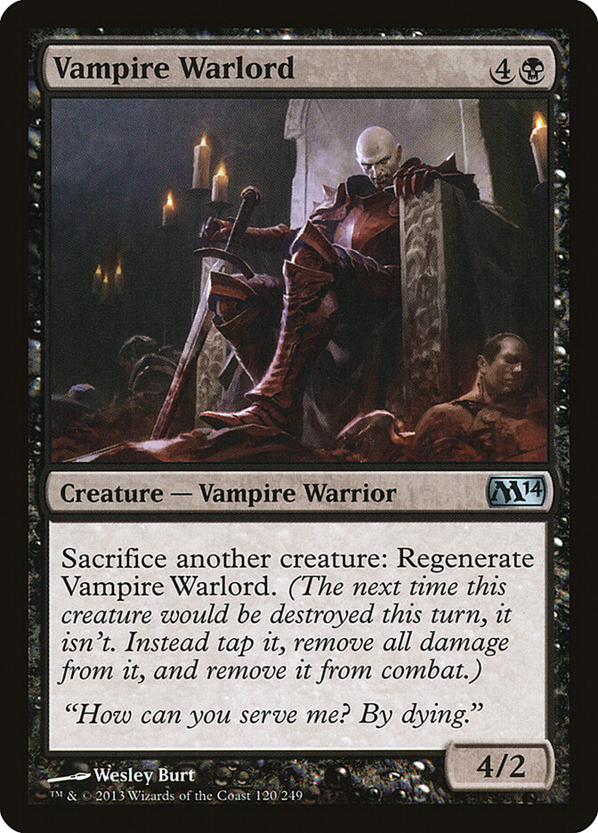 Vampire Warlord card front