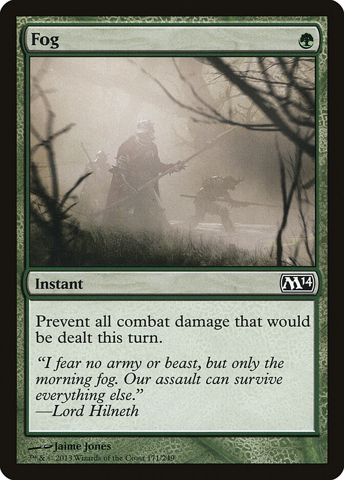 Fog card front