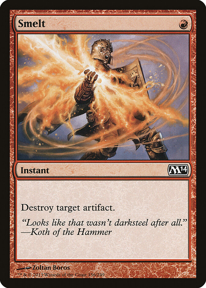 Smelt card front