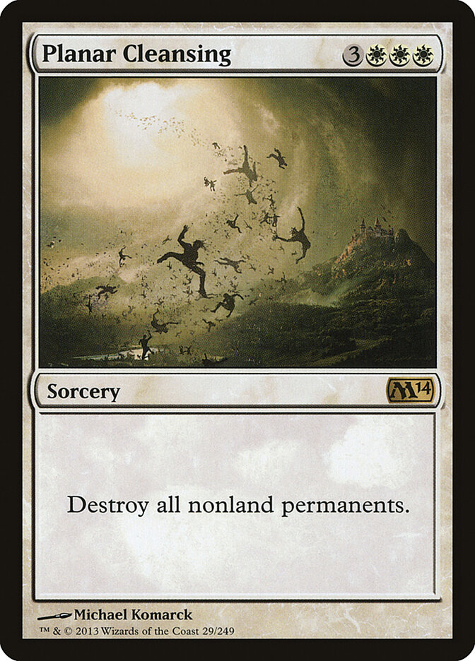 Planar Cleansing card front