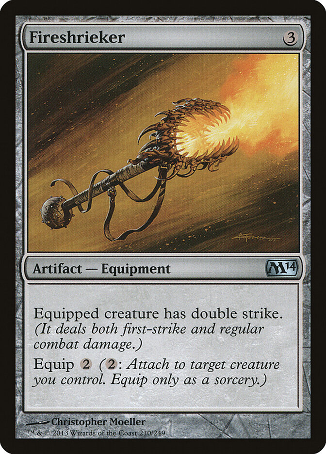 Fireshrieker card front