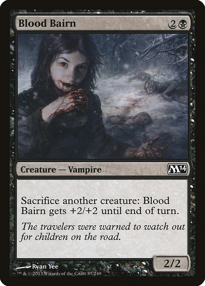 Blood Bairn card front
