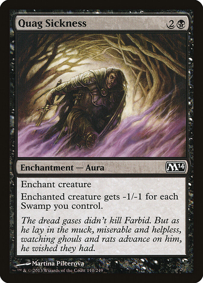 Quag Sickness card front