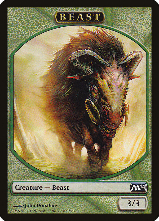 Beast card front