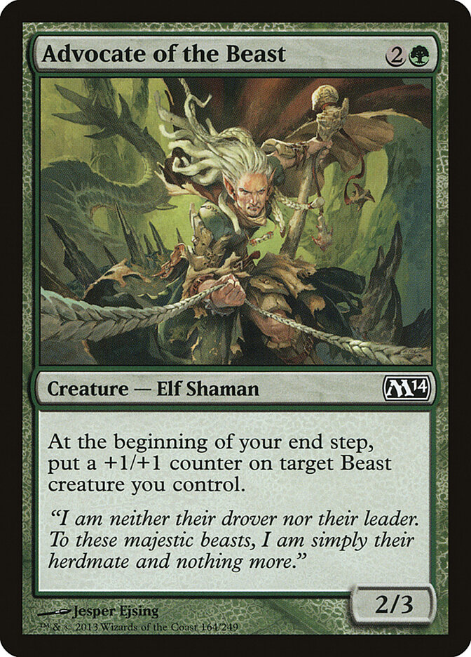 Advocate of the Beast card front