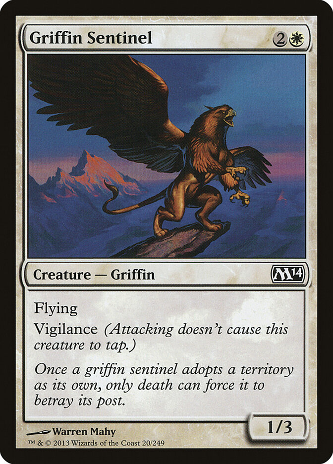 Griffin Sentinel card front