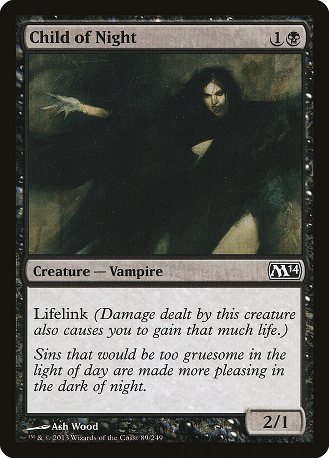 Child of Night card front