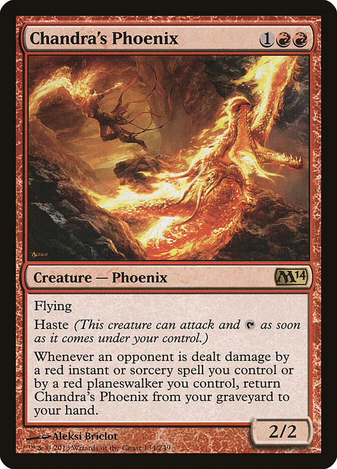 Chandra's Phoenix card front