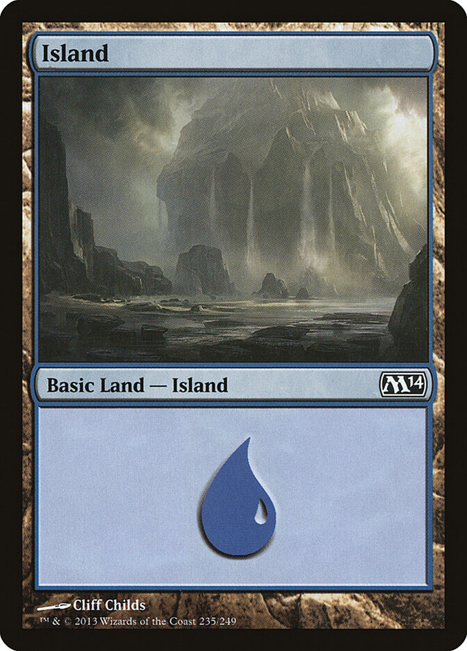 Island card front