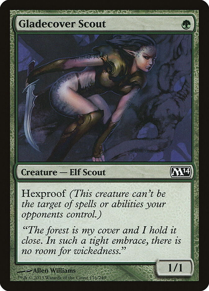 Gladecover Scout card front