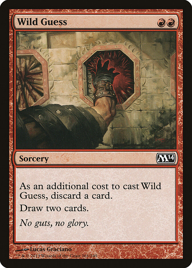 Wild Guess card front