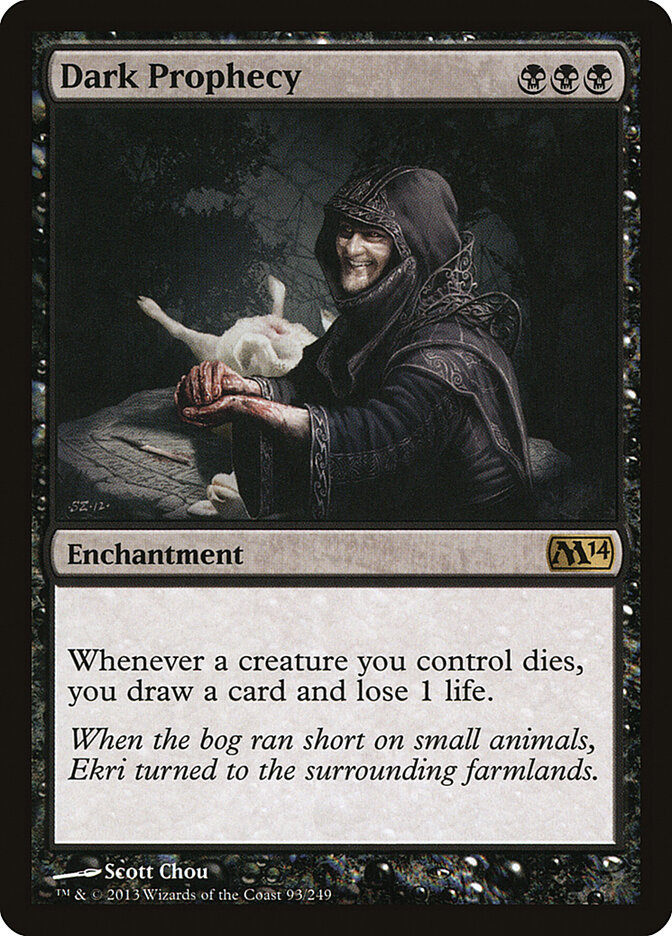 Dark Prophecy card front