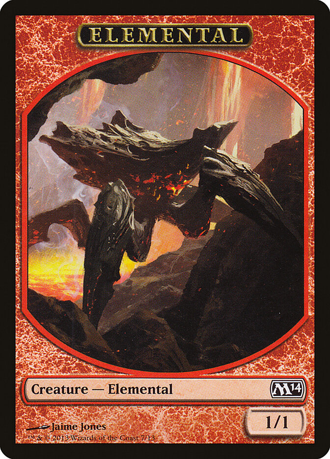 Elemental card front
