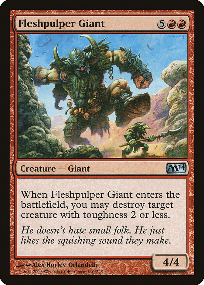 Fleshpulper Giant card front
