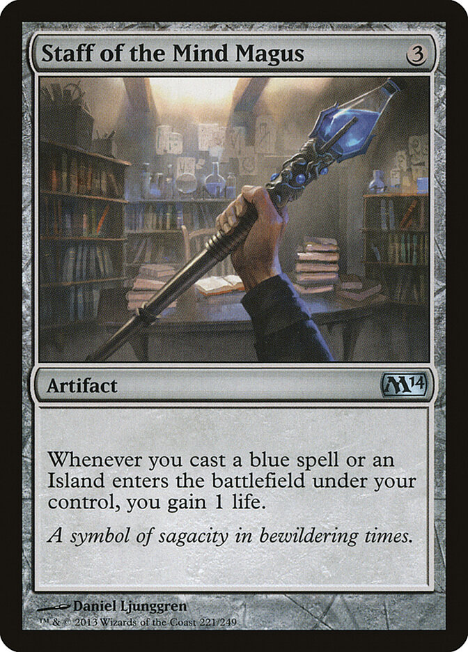 Staff of the Mind Magus card front
