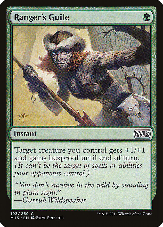 Ranger's Guile card front
