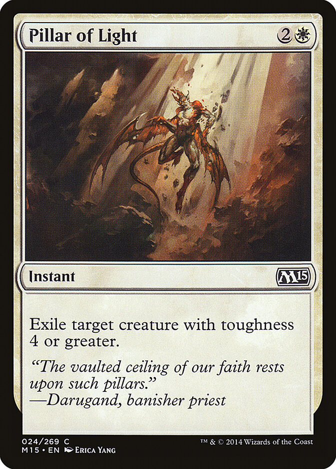 Pillar of Light card front