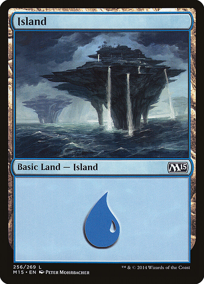Island card front