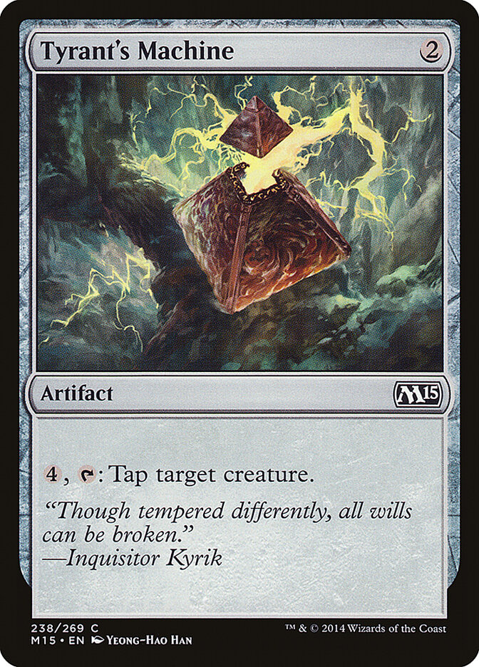 Tyrant's Machine card front