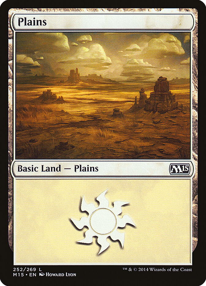 Plains card front