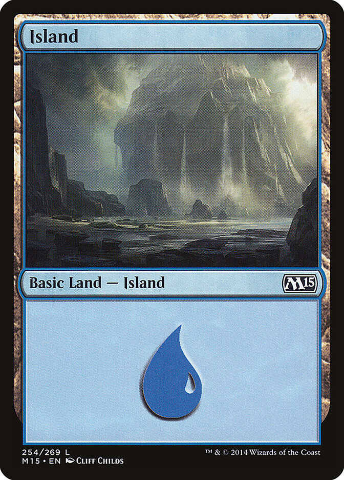 Island card front