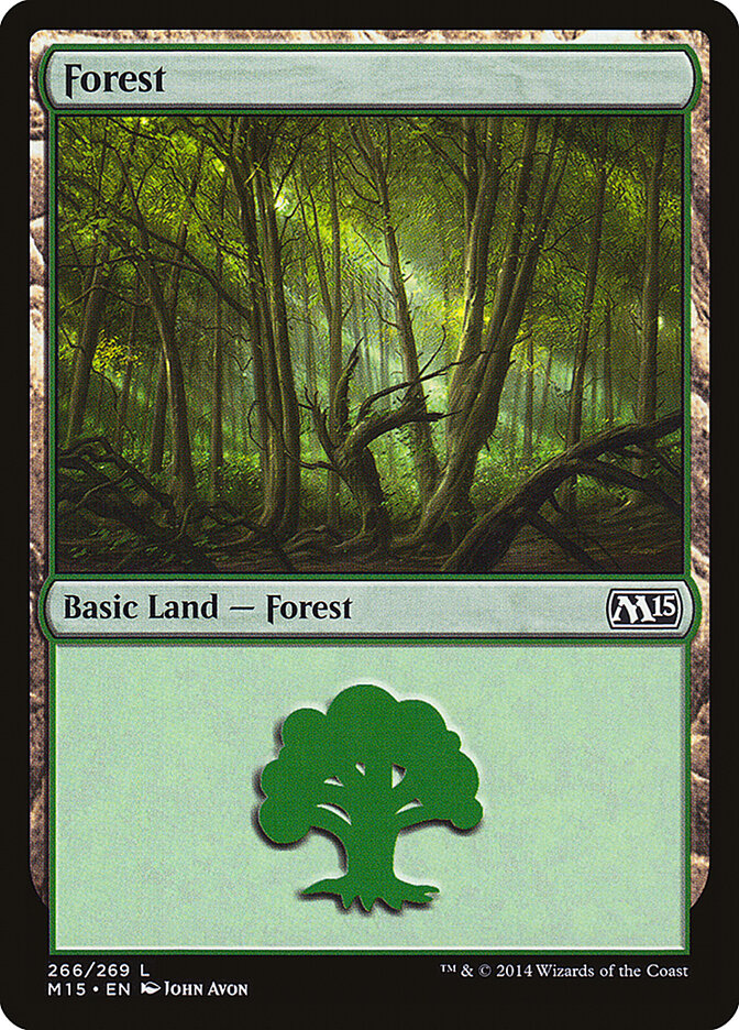 Forest card front