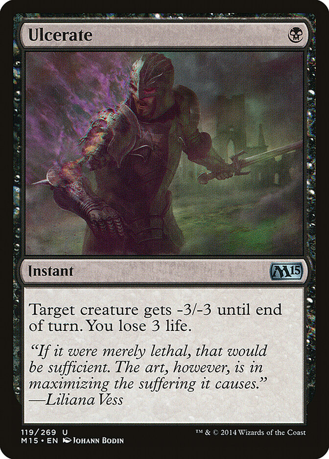 Ulcerate card front