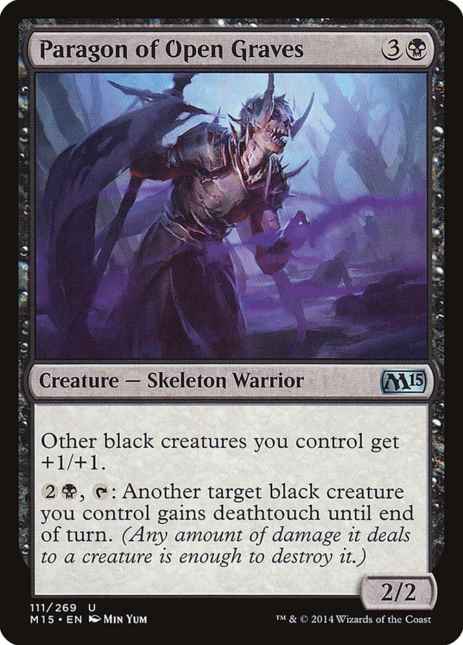 Paragon of Open Graves card front
