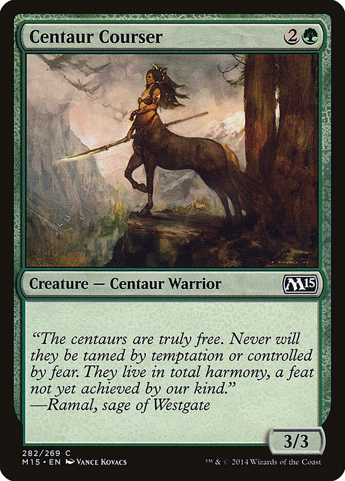 Centaur Courser card front