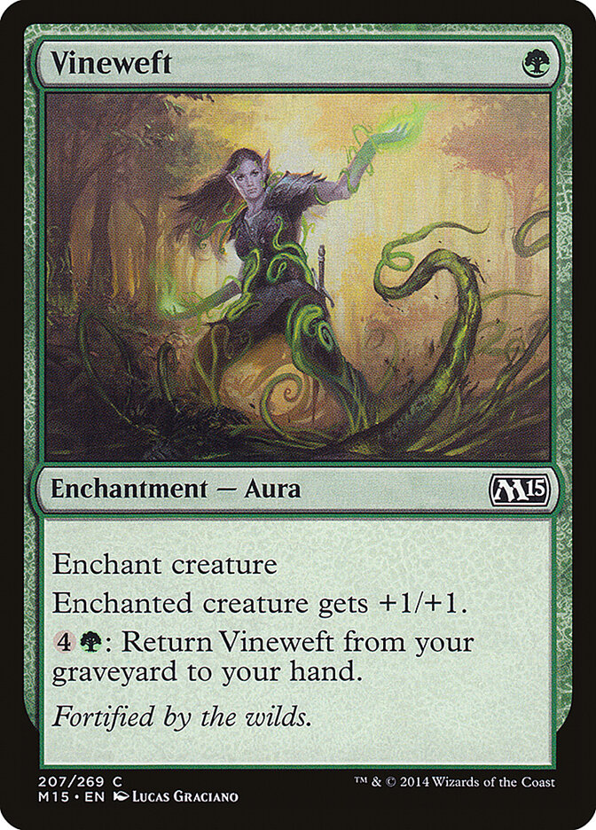 Vineweft card front