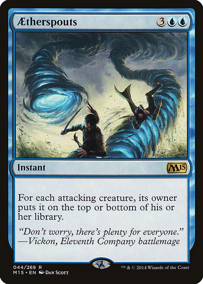 Aetherspouts card front