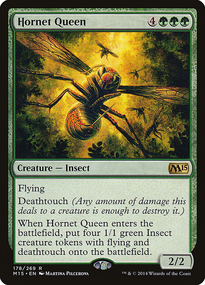 Hornet Queen card front