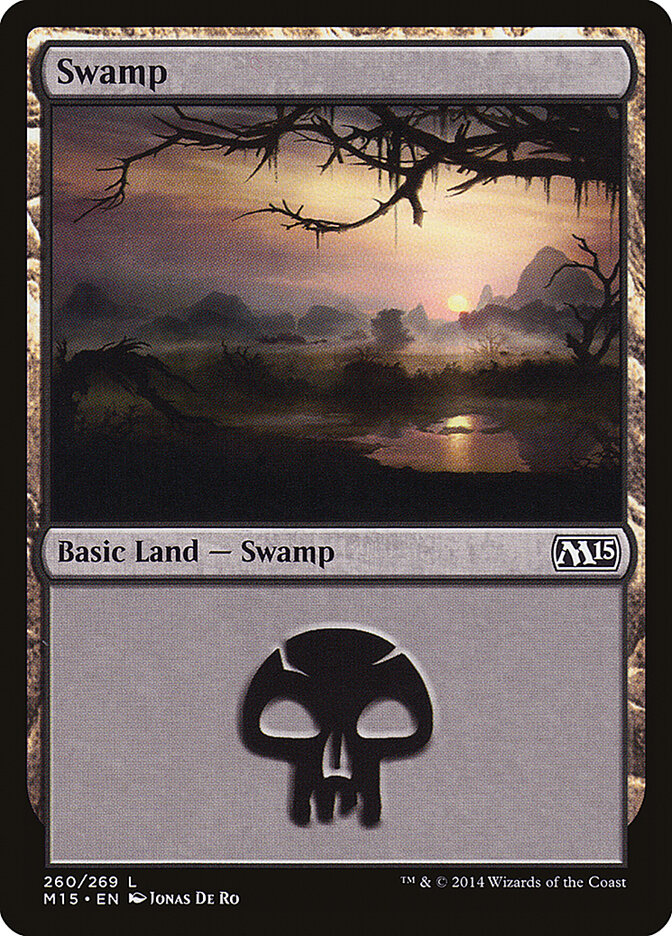Swamp card front