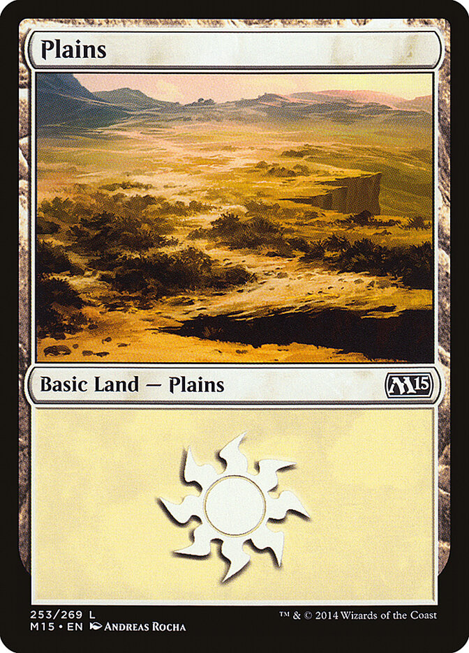 Plains card front