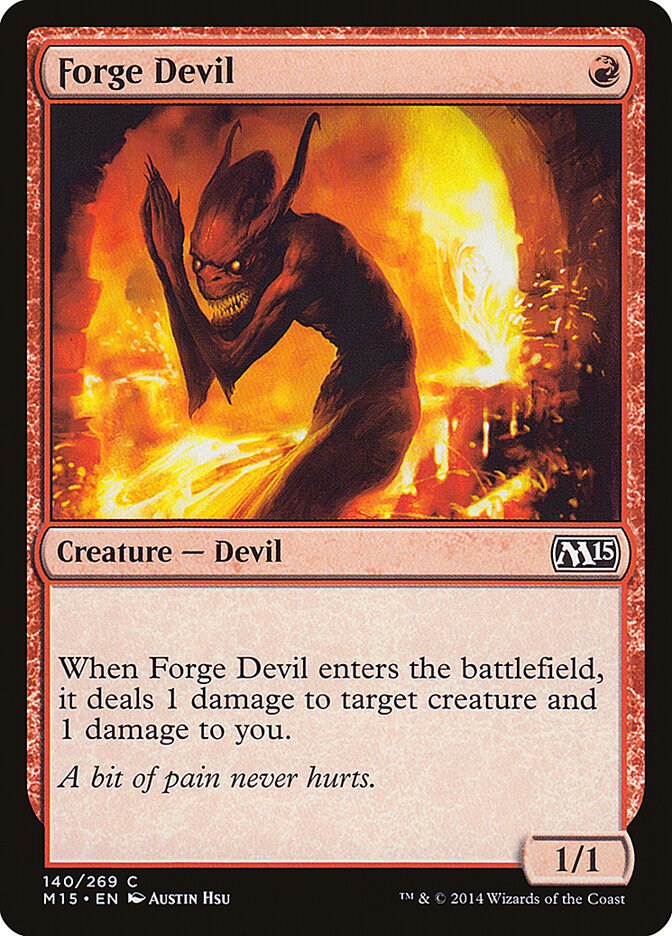 Forge Devil card front