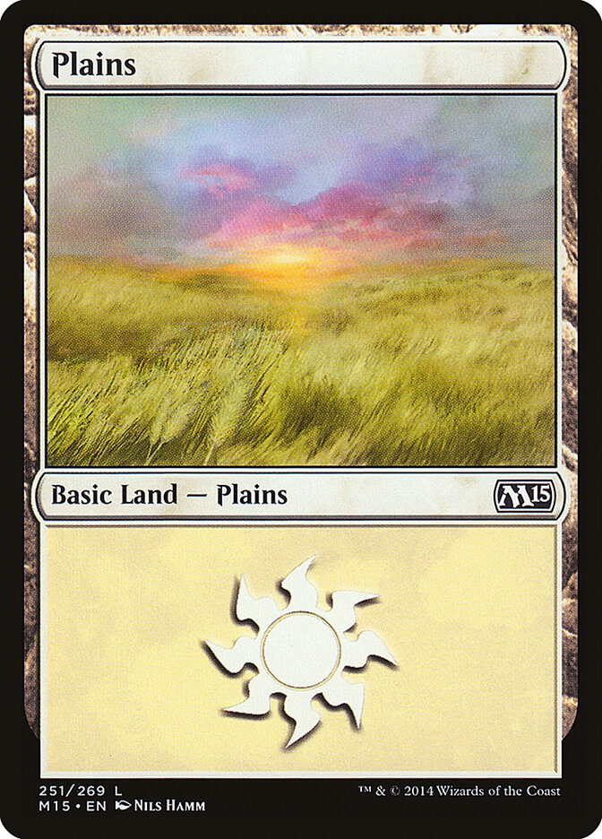 Plains card front