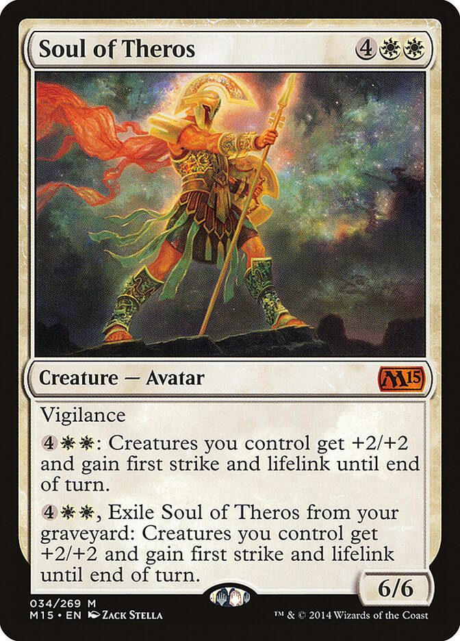 Soul of Theros card front