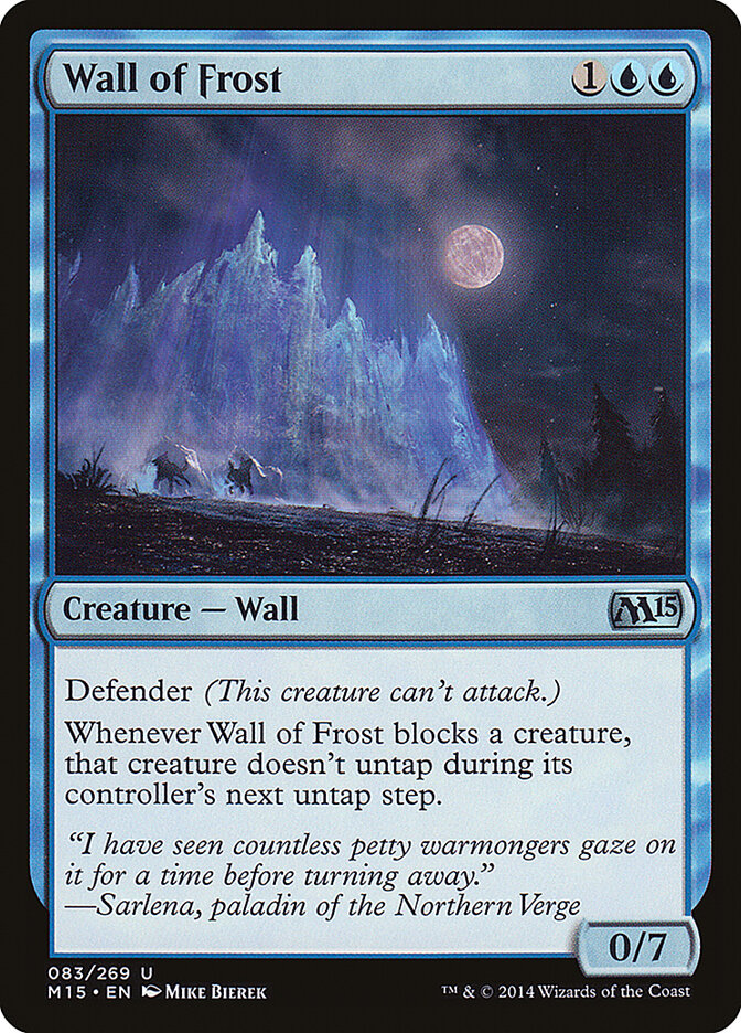 Wall of Frost card front