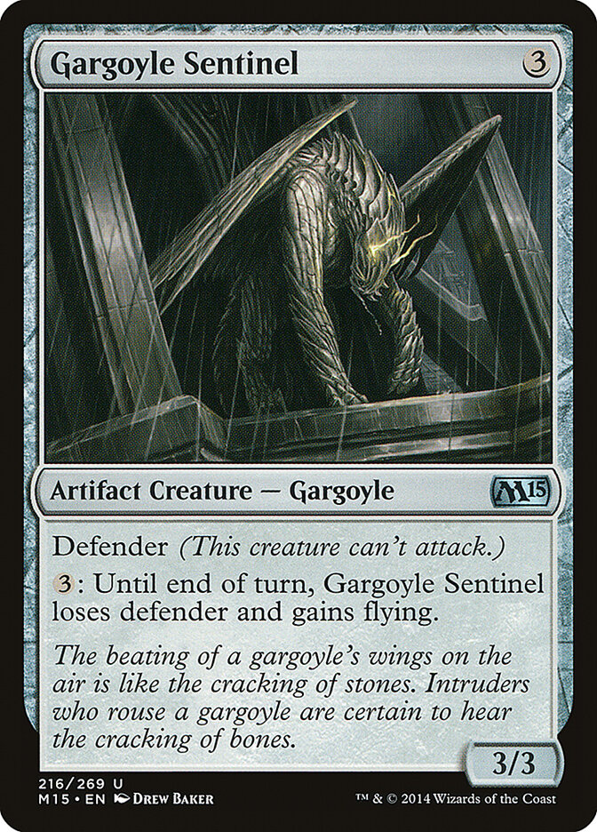 Gargoyle Sentinel card front