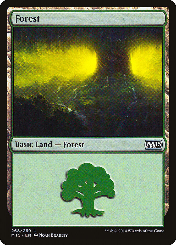Forest card front