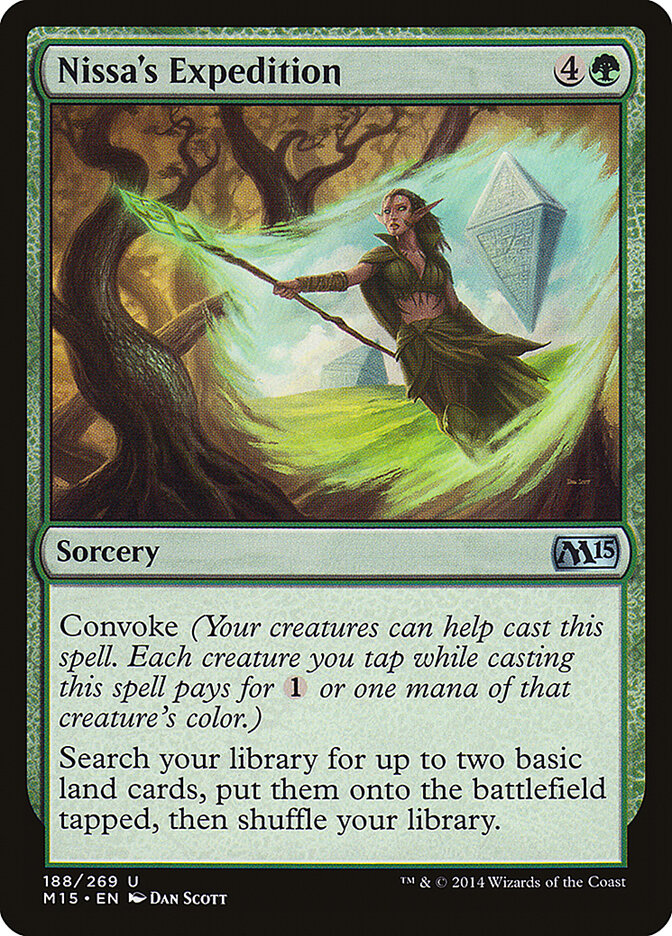 Nissa's Expedition card front