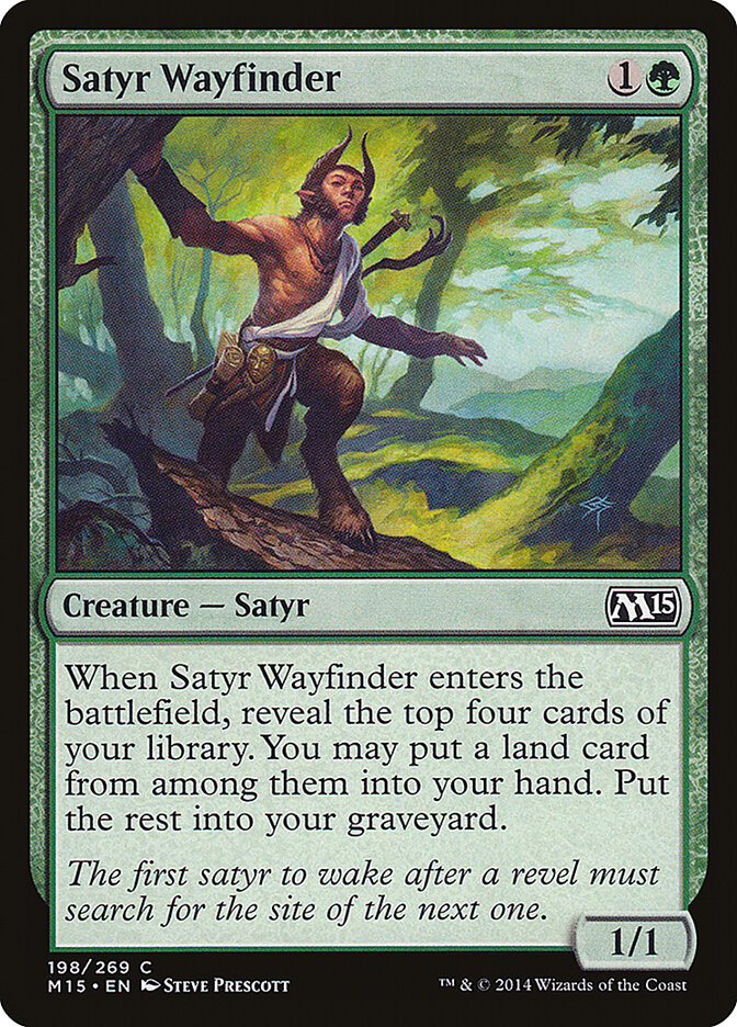 Satyr Wayfinder card front