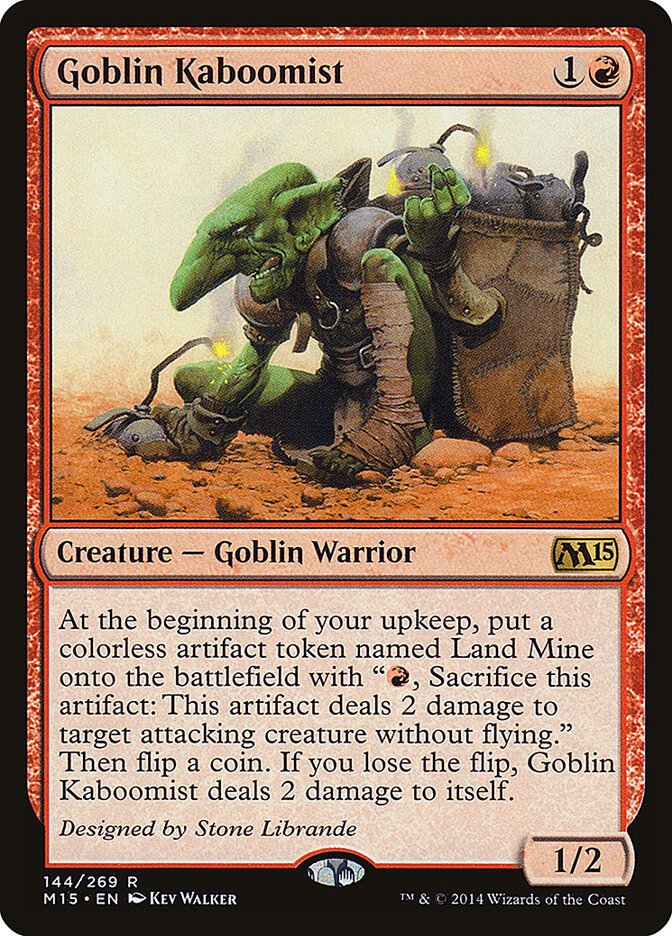 Goblin Kaboomist card front