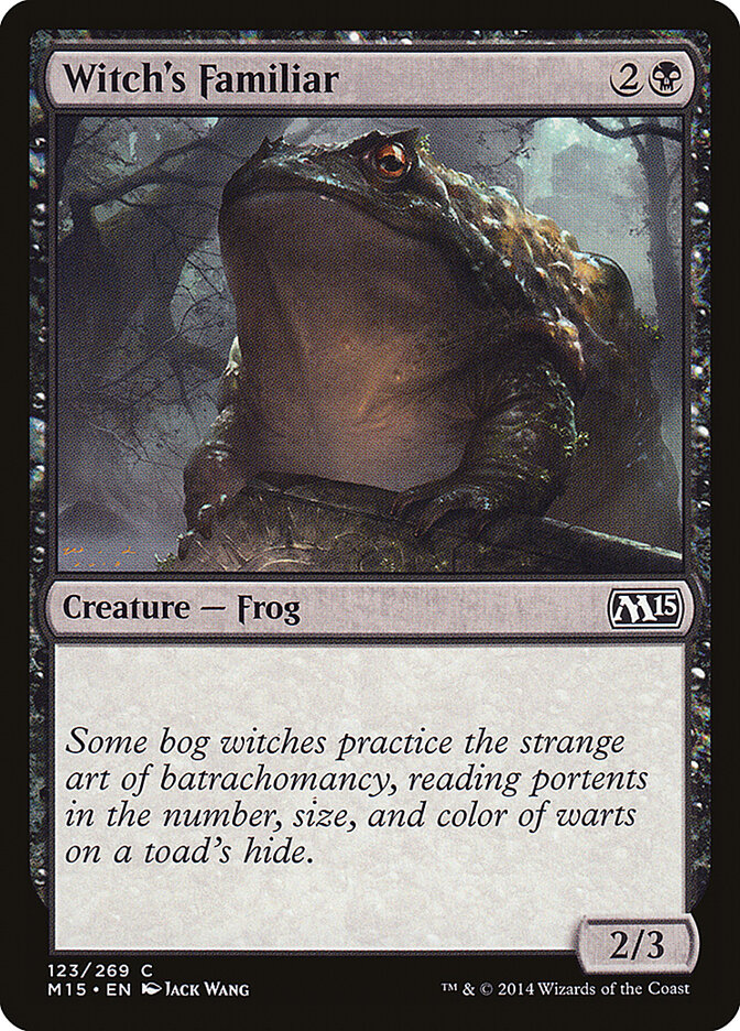Witch's Familiar card front