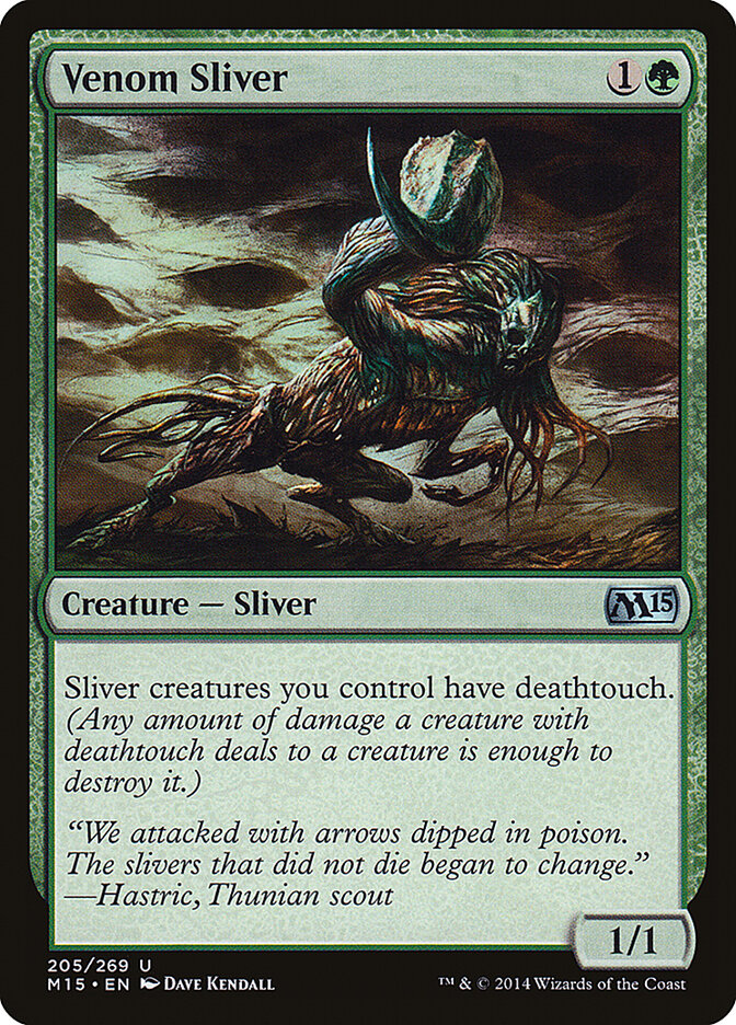 Venom Sliver card front